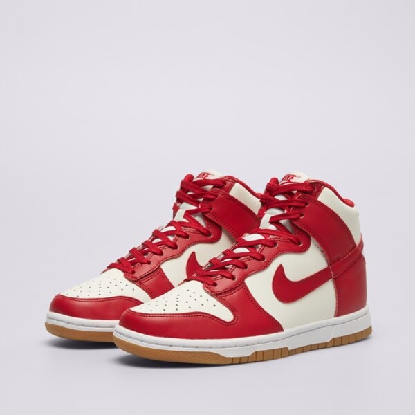 Buty sportowe damskie NIKE DUNK HIGH  dd1869-114 kolor czerwony