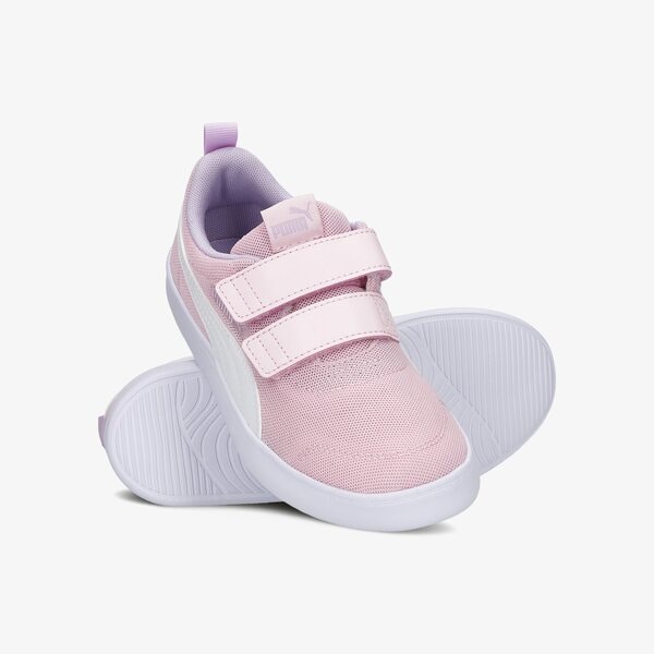 Buty dziecięce PUMA COURTFLEX V2 MESH V PS 371758 08 kolor różowy