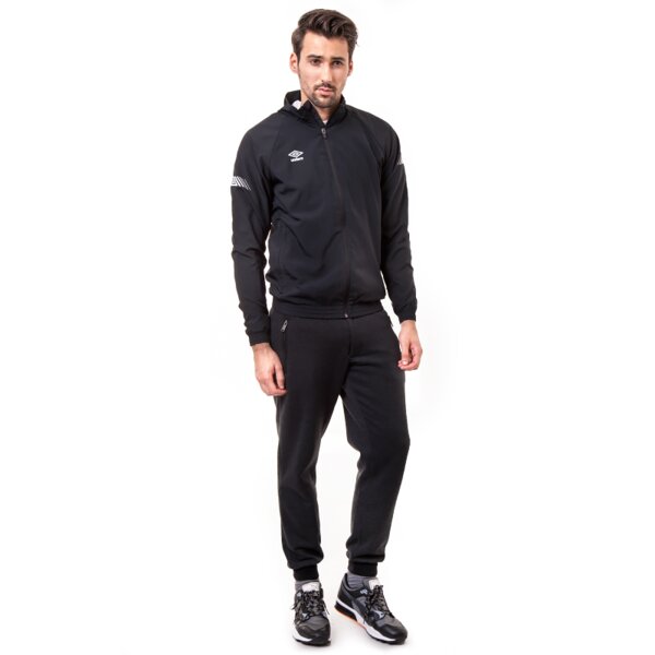 Kurtka przejściowa męska UMBRO KURTKA TRAINING WOVEN SUIT JACKET 62575u060 kolor czarny