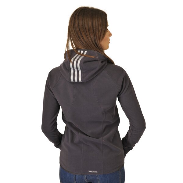 Bluza damska ADIDAS POLAR CL Q3 HOODED PF o05095 kolor brązowy