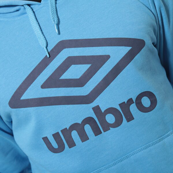 Bluza męska UMBRO BLUZA LARGE LOGO OH HOODED TOP 62583ucp1 kolor niebieski