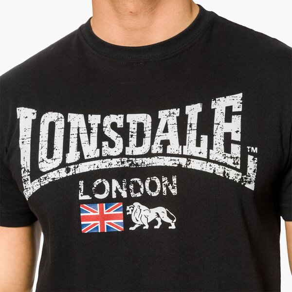 Koszulka męska LONSDALE T-SHIRT LONSDALE 1145211000 kolor czarny