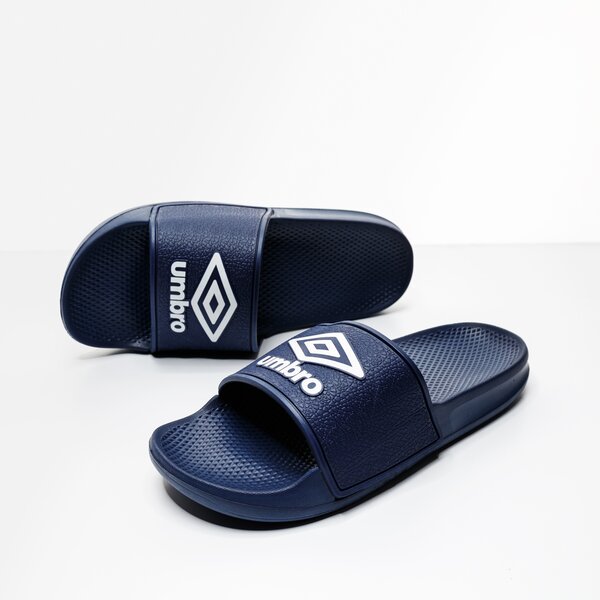 Klapki dla dzieci UMBRO SQUADRA SLIDE - JNR  81680u-es6 kolor granatowy