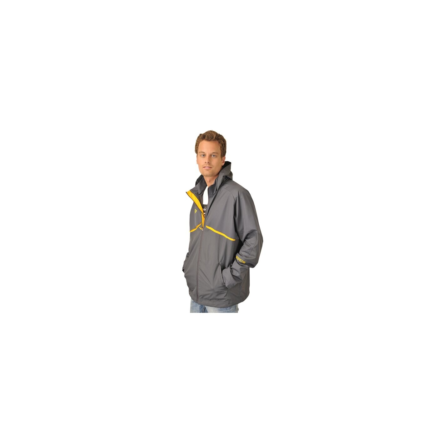 Kurtka przejściowa męska UMBRO KURTKA GEOMETRA SHOWER JACKET 60809uzow kolor szary