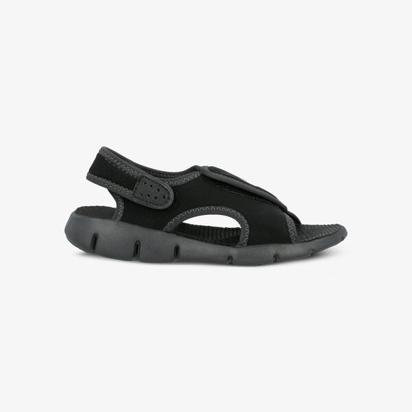 Sandały dla dzieci NIKE SUNRAY ADJUST 4 (GS PS)  386518-11k kolor czarny