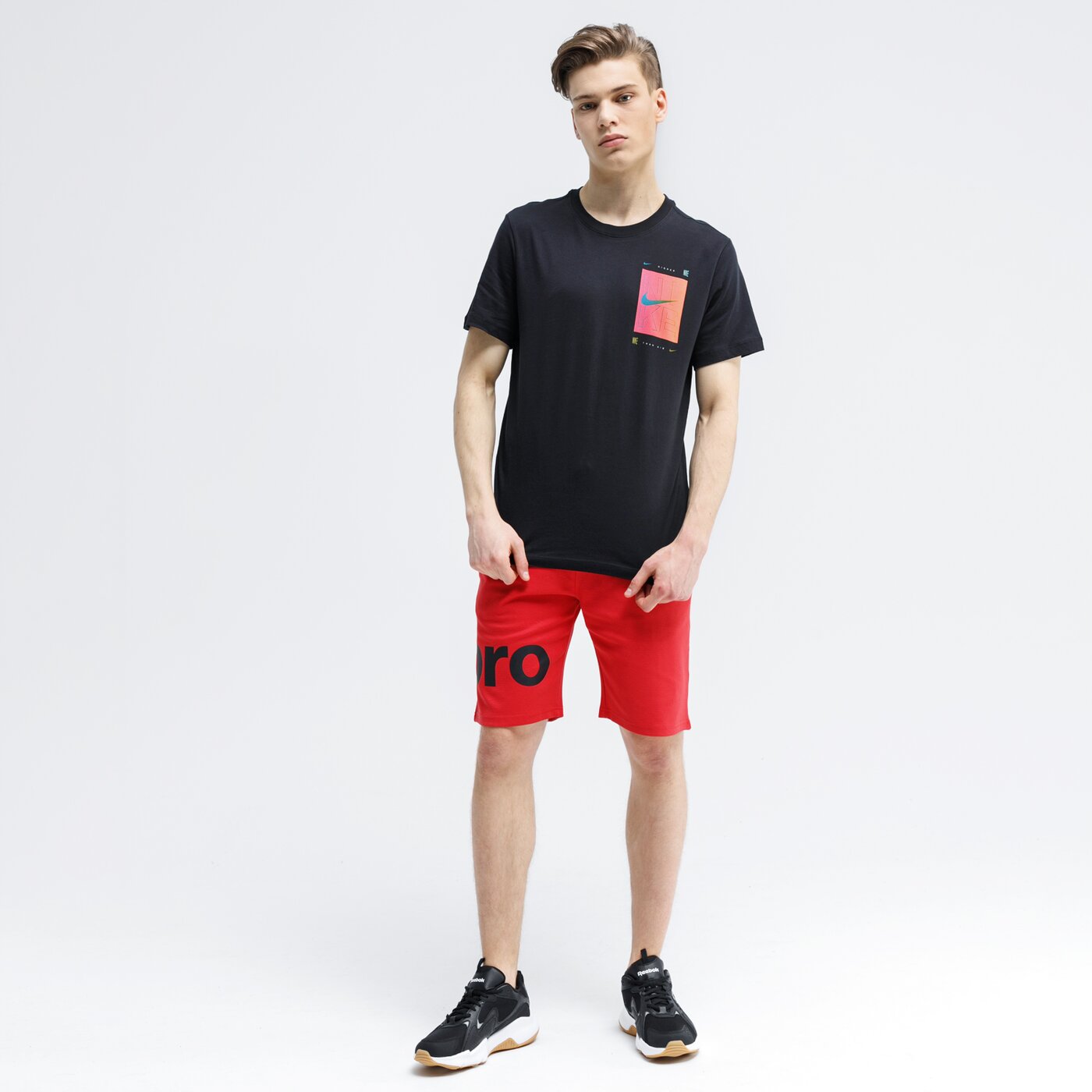 Koszulka męska NIKE T-SHIRT M NSW SNKR CLTR 5 ck2790-010 kolor czarny