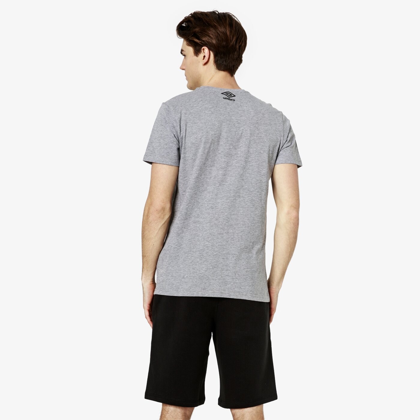 Koszulka męska UMBRO T-SHIRT SS HOMTALI ul19tsm80001 kolor szary