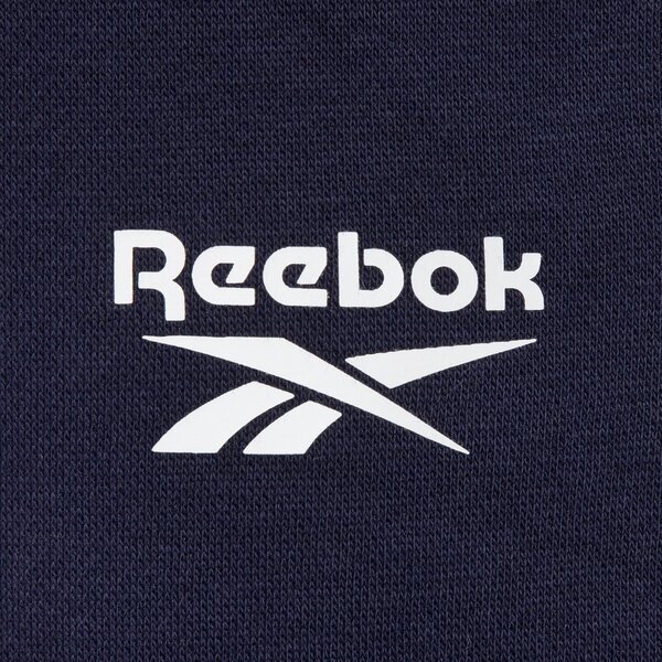 Spodnie dresowe męskie REEBOK SPODNIE COLE SMALL LOGO ELASTICATED HEM 100240245 kolor granatowy