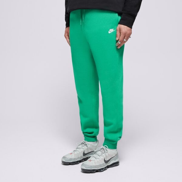 Spodnie dresowe męskie NIKE SPODNIE M NK CLUB BB JOGGER fn3787-324 kolor zielony