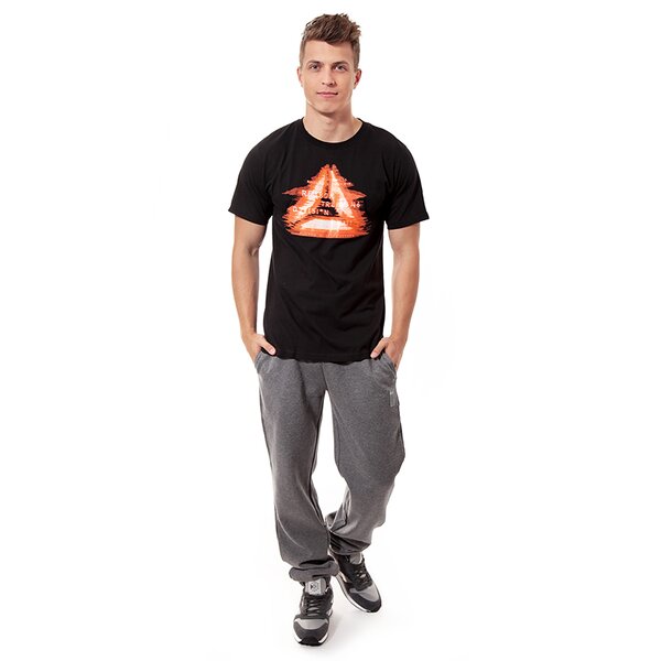 Koszulka męska REEBOK T-SHIRT RBK GLITCH GRPH z89707 kolor czarny