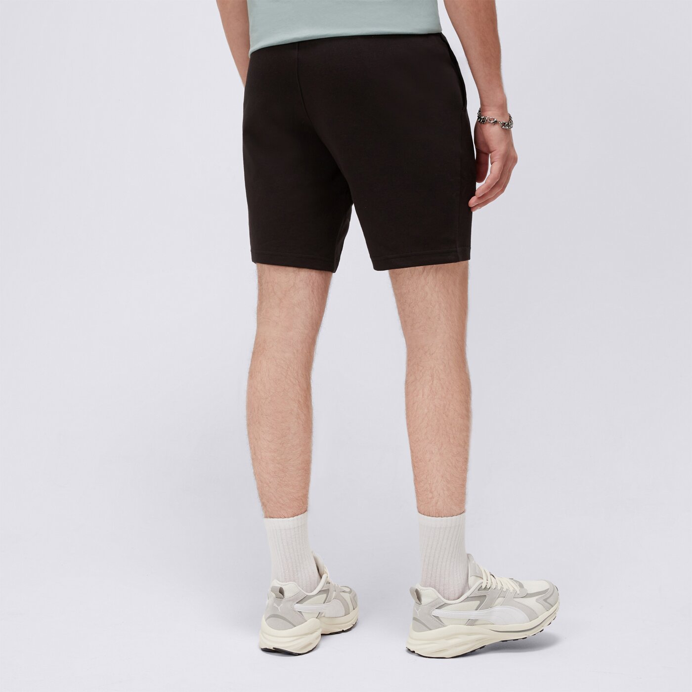 Spodenki męskie PUMA SZORTY ESS ELEVATED 68473001 kolor czarny