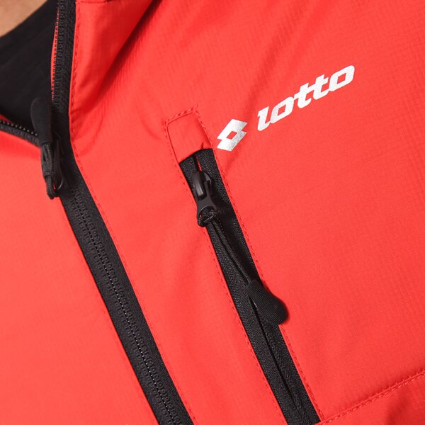 Kurtka przejściowa męska LOTTO  KURTKA PABLO lo14kum03001 kolor czerwony