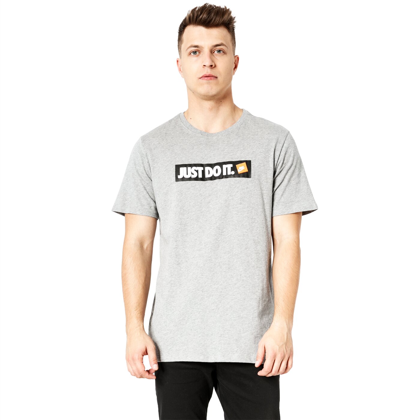 Koszulka męska NIKE T-SHIRT SS M NSW TEE HBR 1 aa6412-063 kolor szary