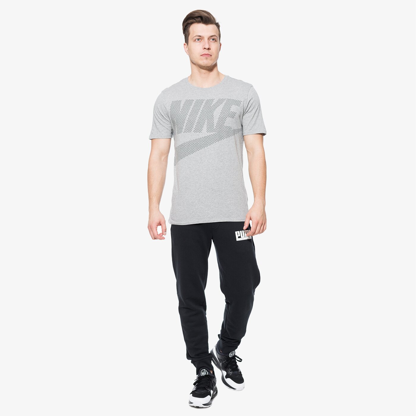 Koszulka męska NIKE T-SHIRT SS M NSW GX PACK 891865-063 kolor szary