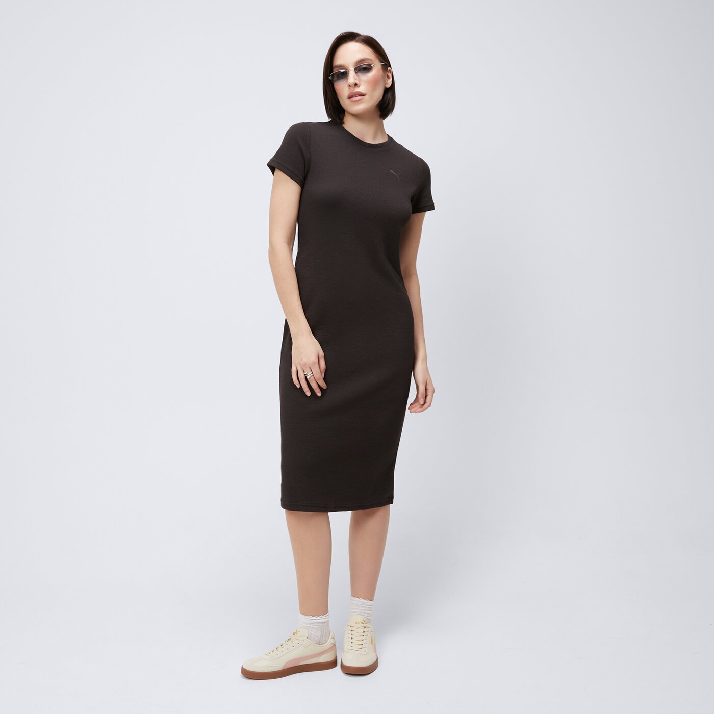 Sukienka damska PUMA SUKIENKA HER DRESS 685063 01 kolor czarny