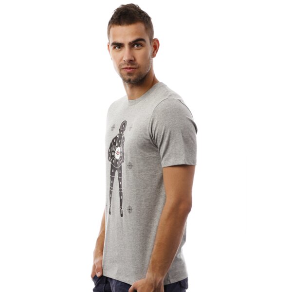 Koszulka męska UMBRO T-SHIRT TARGET MAN GRAPH TEE 61729u263 kolor szary