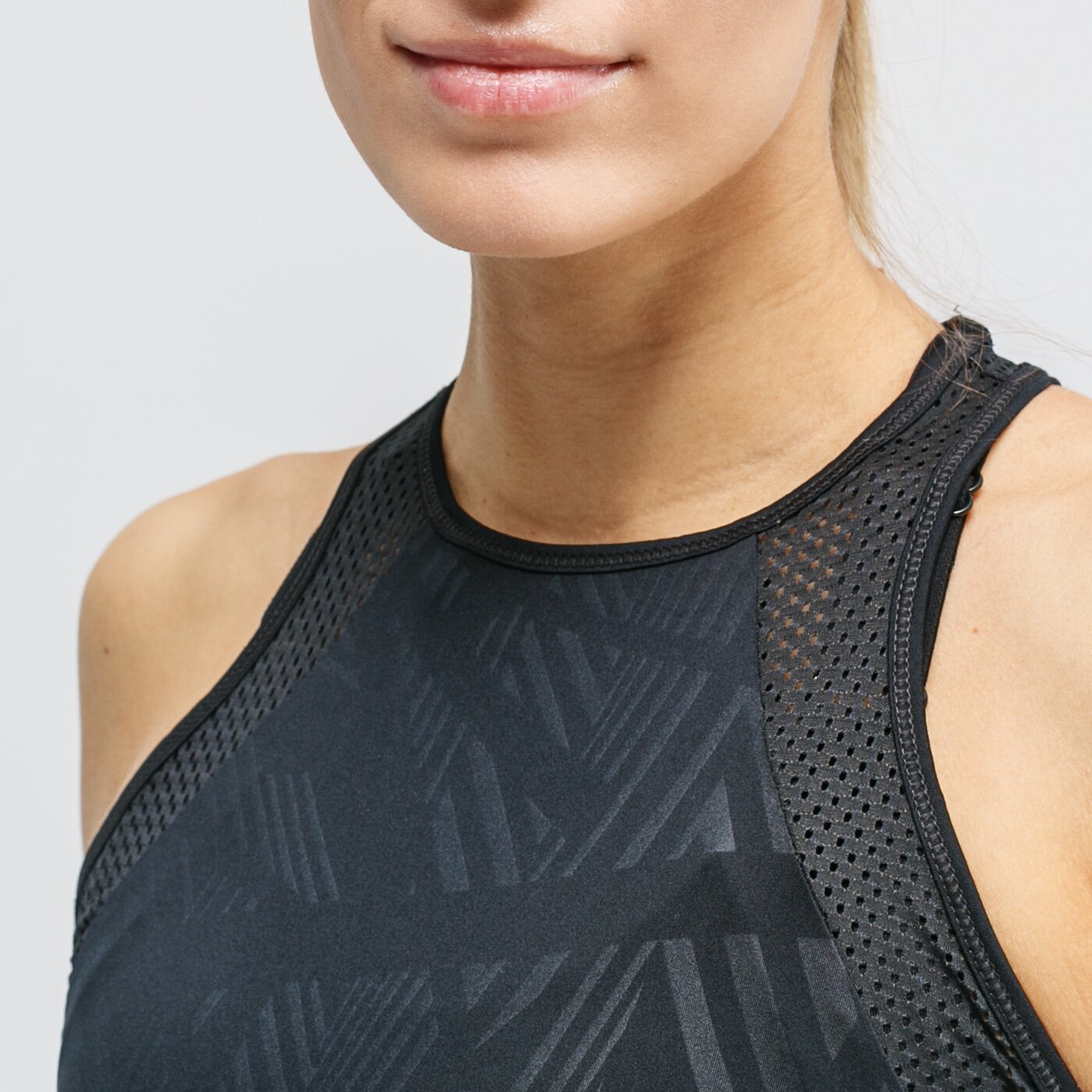 Top damski LOTTO TANK VABENE W II PRT3 PL 212930-1cl kolor czarny