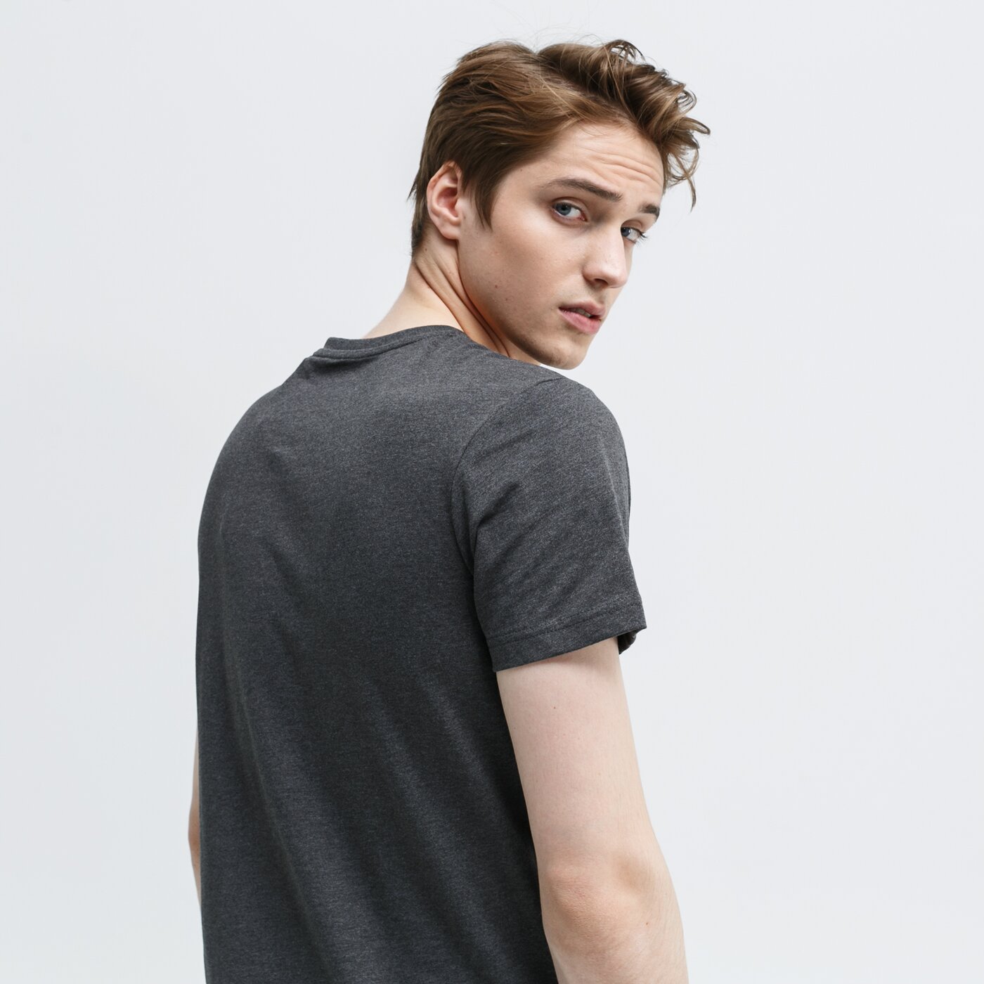 Koszulka męska FEEWEAR T-SHIRT SNOW HOHOHO fw39tsm72001 kolor szary