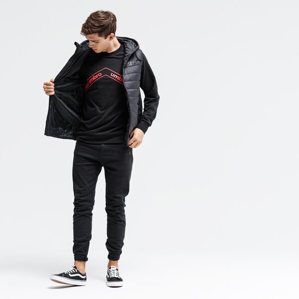 Bluza męska UMBRO BLUZA SYVARI ul39blm21002 kolor czarny