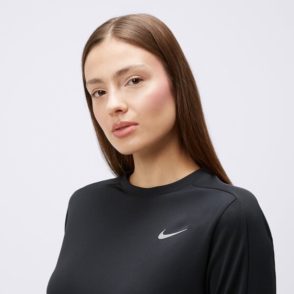 Koszulka damska NIKE T-SHIRT LS W NK DF PACER CREW dq6379-010 kolor czarny