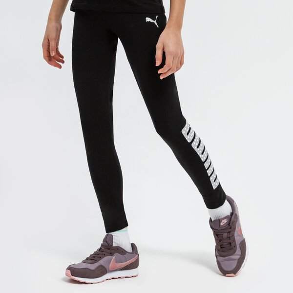 Spodnie dziecięce PUMA LEGGINGS ALPHA G 855992 01 kolor czarny