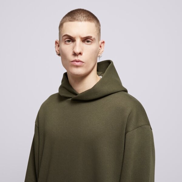 Bluza męska CHAMPION BLUZA Z KAPTUREM HOODED SWEATSHIRT 220423gs508 kolor khaki