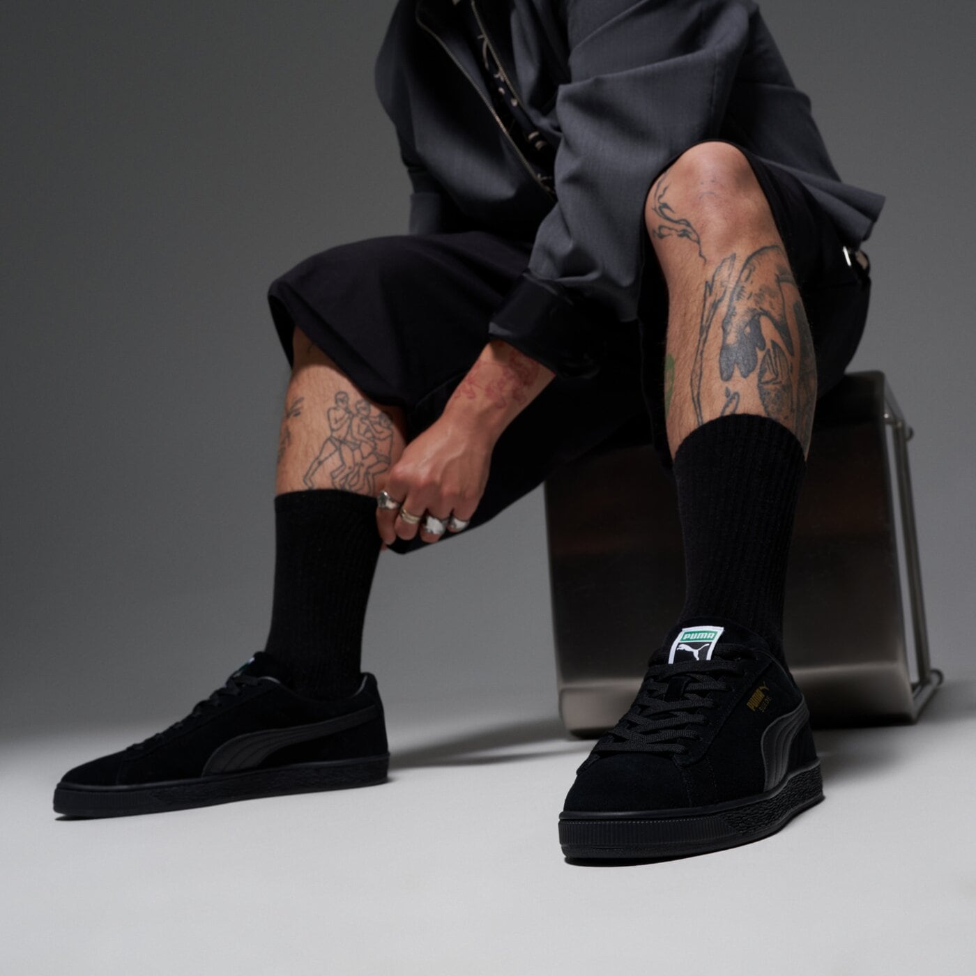 Buty sportowe męskie PUMA SUEDE CLASSIC  39978107 kolor czarny