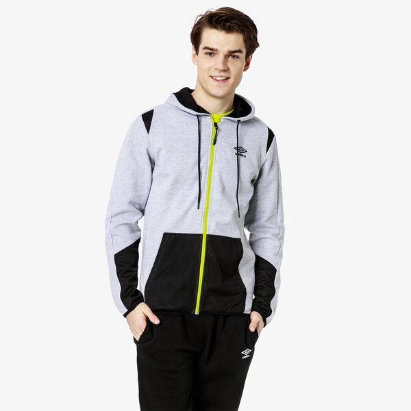 Bluza męska UMBRO BLUZA PLER ul19blm31001 kolor szary