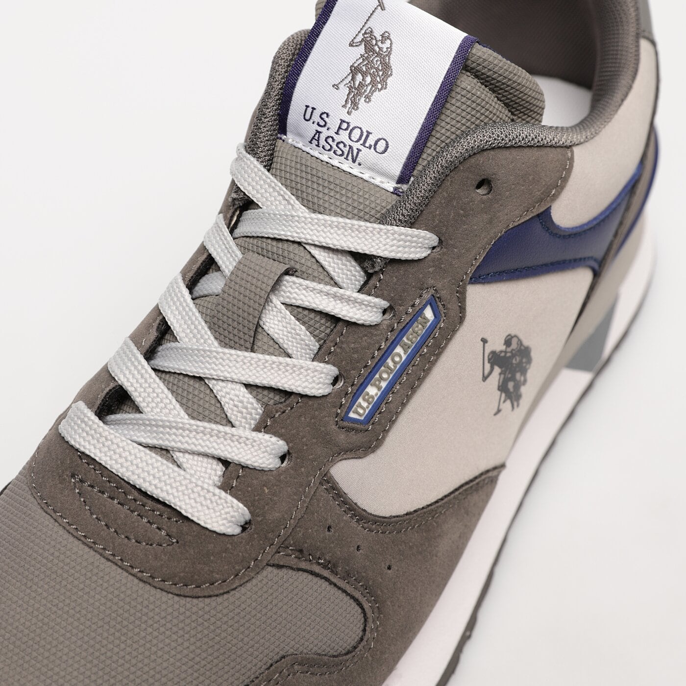 Buty sportowe męskie U.S. POLO ASSN BUZZY001A buzzy001agrydbl02 kolor szary