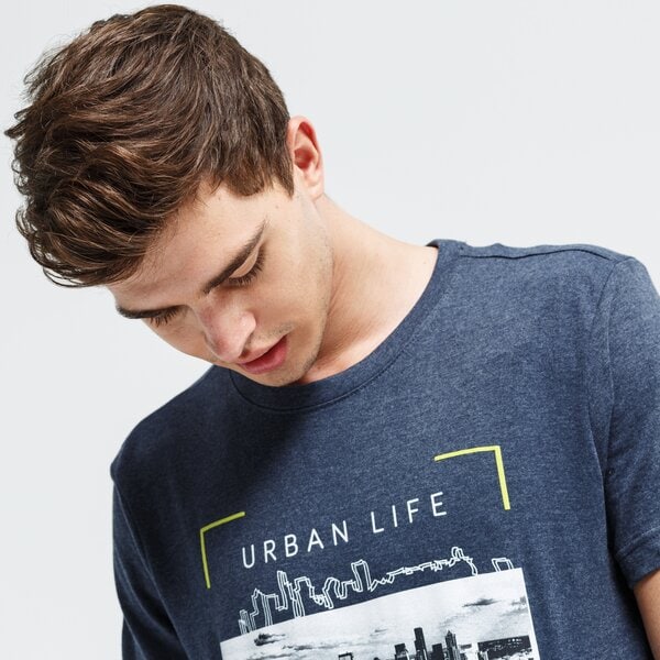 Koszulka męska UMBRO T-SHIRT MAURICE ul39tsm30002 kolor granatowy