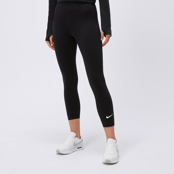 Spodnie dresowe damskie NIKE LEGGINGS W NSW NK CLSC HR 7/8 TIGHT LBR dv7789-010 kolor czarny