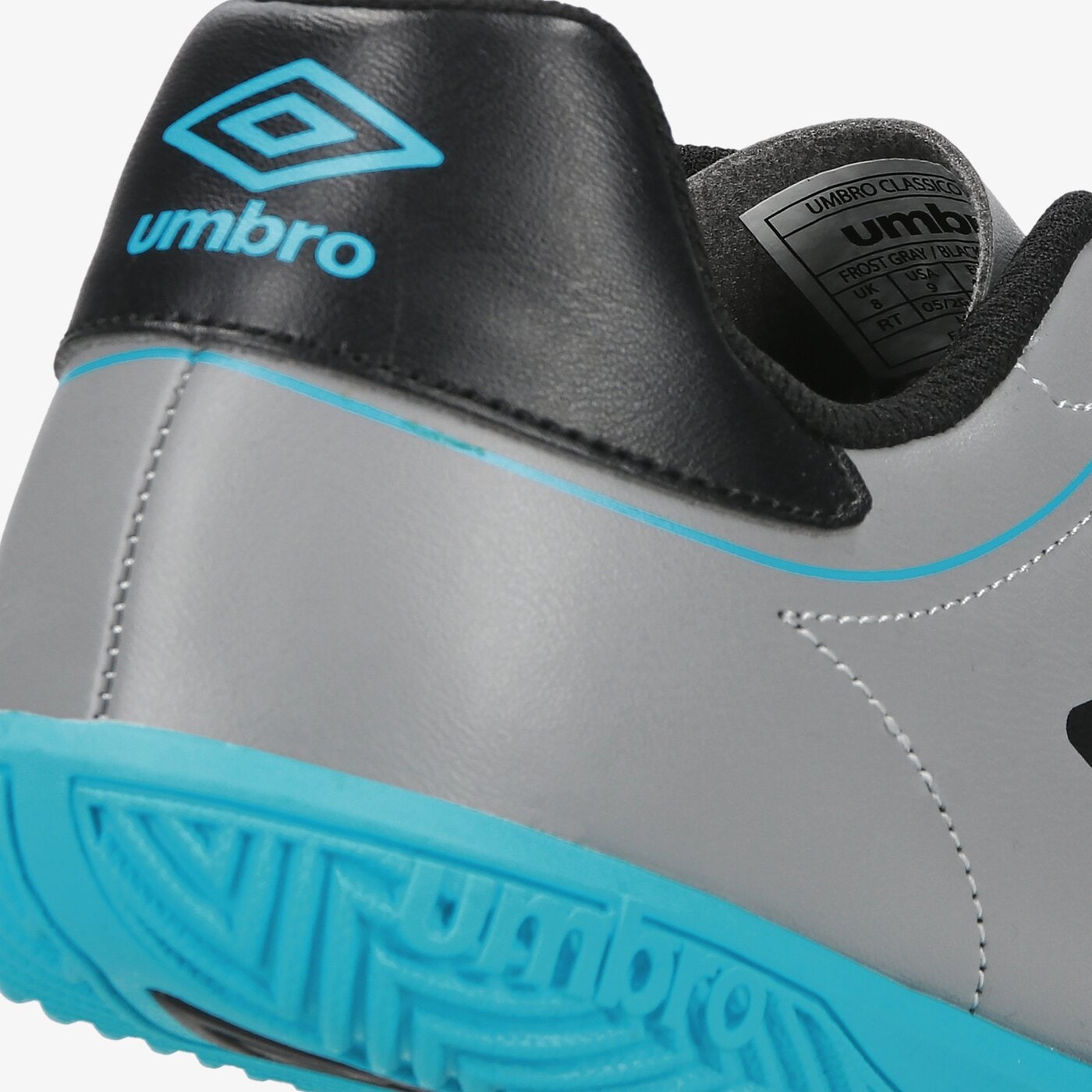 Buty piłkarskie męskie UMBRO CLASSICO VIII IC 81636u-jlr kolor szary