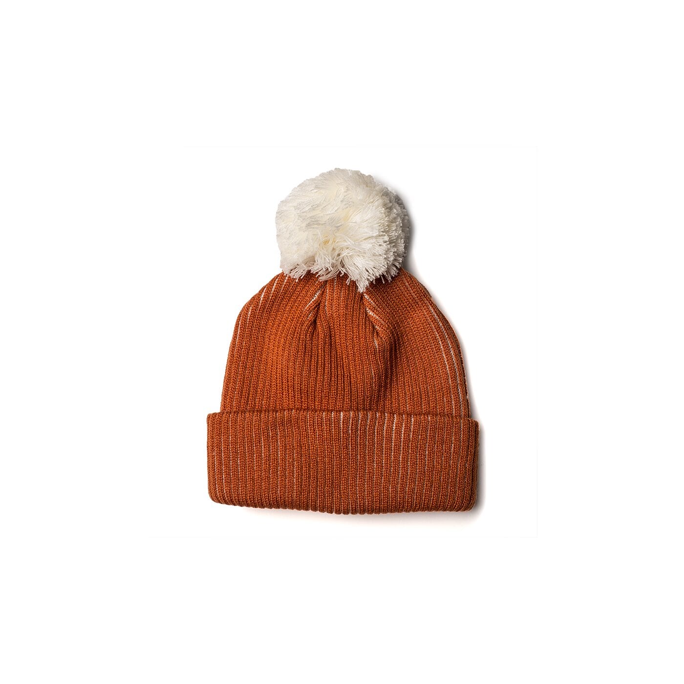 Czapka zimowa damska NIKE CZAPKA SB X POLER POM BEANIE 749772820 kolor pomarańczowy