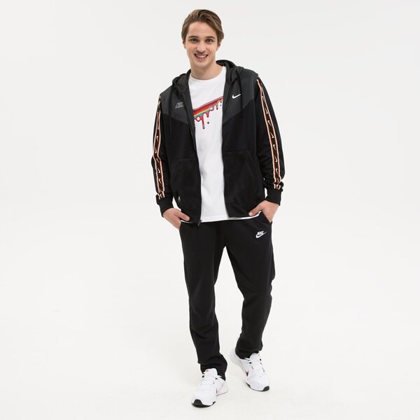 Spodnie dresowe męskie NIKE SPODNIE NIKE SPORTSWEAR CLUB FLEECE bv2707-010 kolor czarny