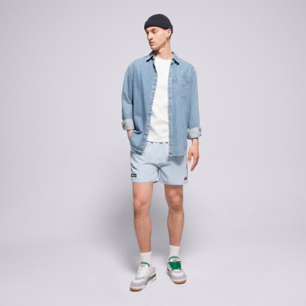 Kąpielówki męskie ELLESSE SZORTY DEM SLACKERS SWIM SHORT LBLUE/NAVY shz00938427 kolor niebieski