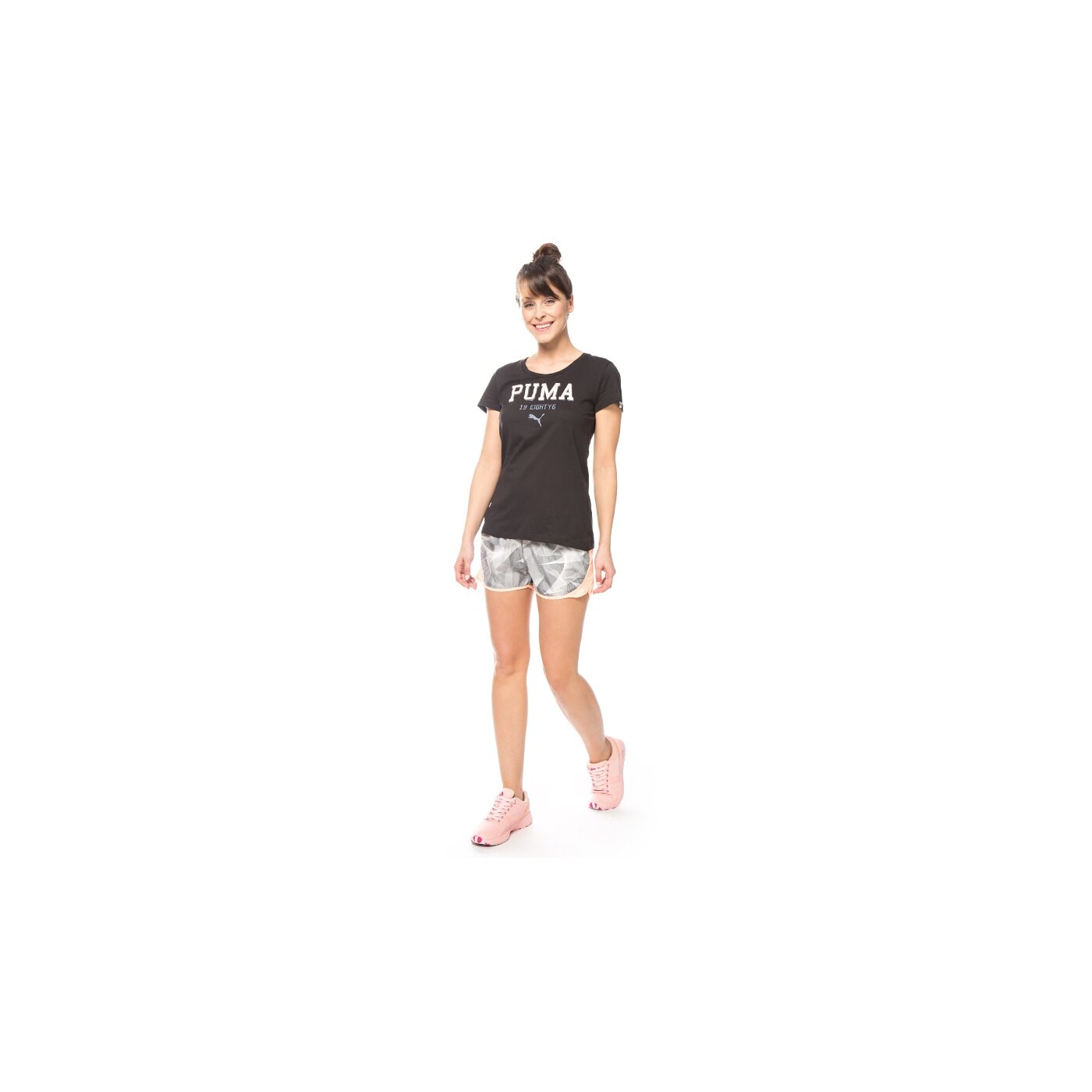 Spodenki damskie LOTTO SZORTY PICO lo16szd03001 kolor szary