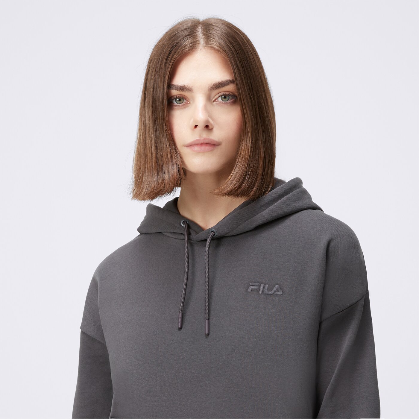 Bluza damska FILA BLUZA Z KAPTUREM SANDRA fw25spw030291 kolor szary