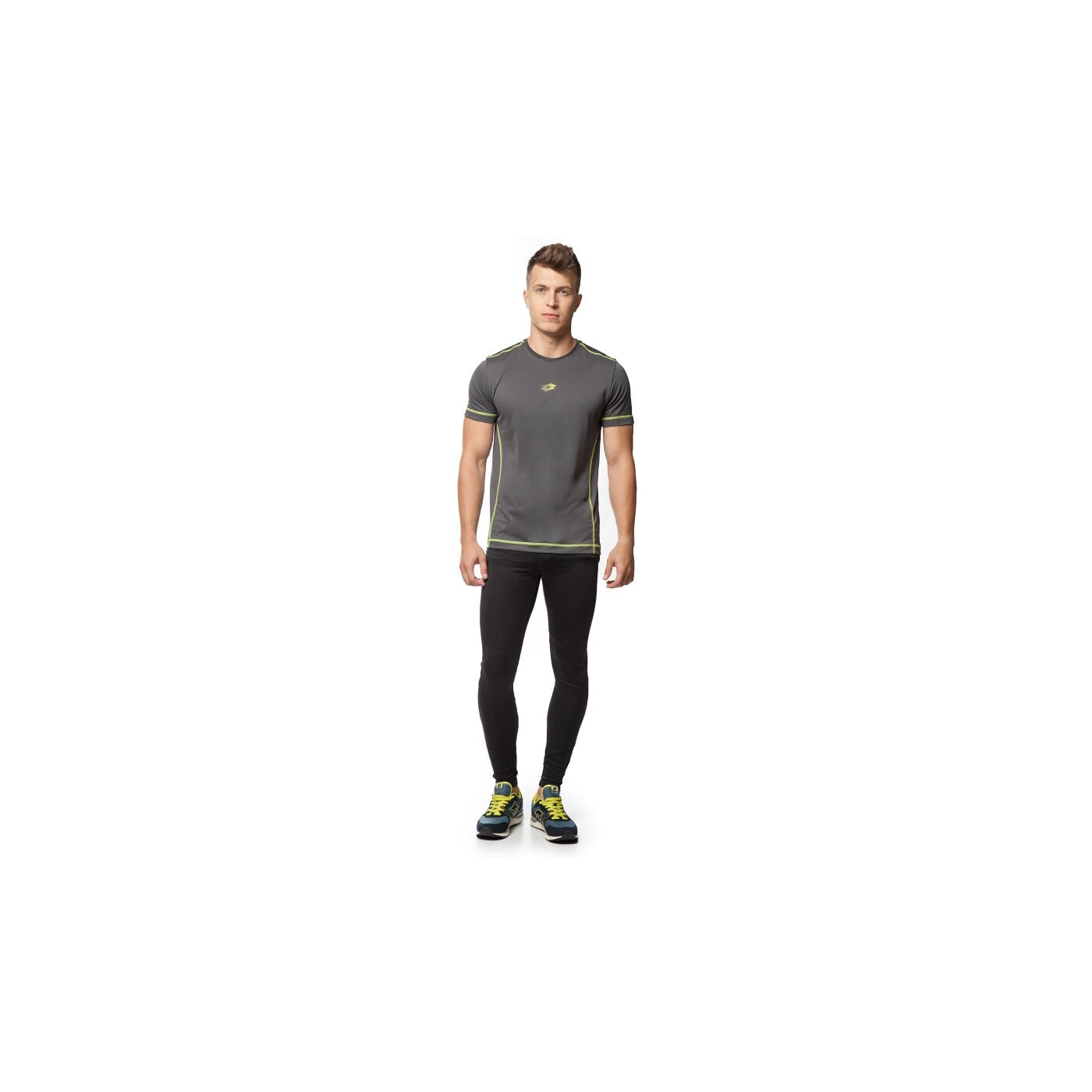 Koszulka męska LOTTO T-SHIRT STORMRIDE BS r6852 kolor szary