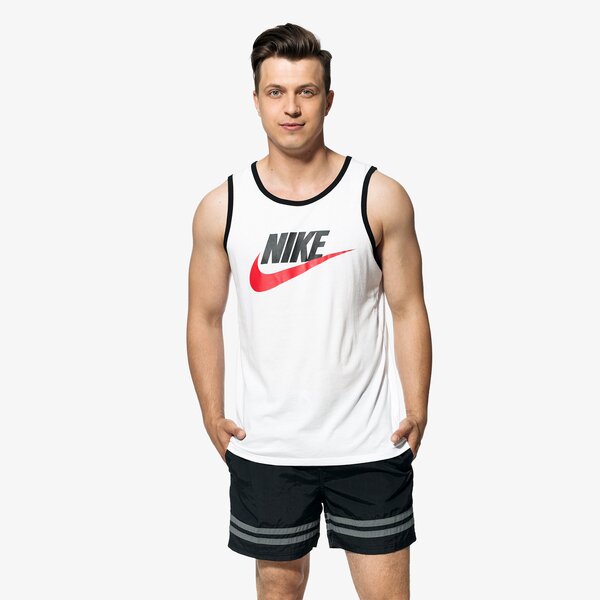Tank top męski NIKE TANK M NSW ACE LOGO 779234-102 kolor biały