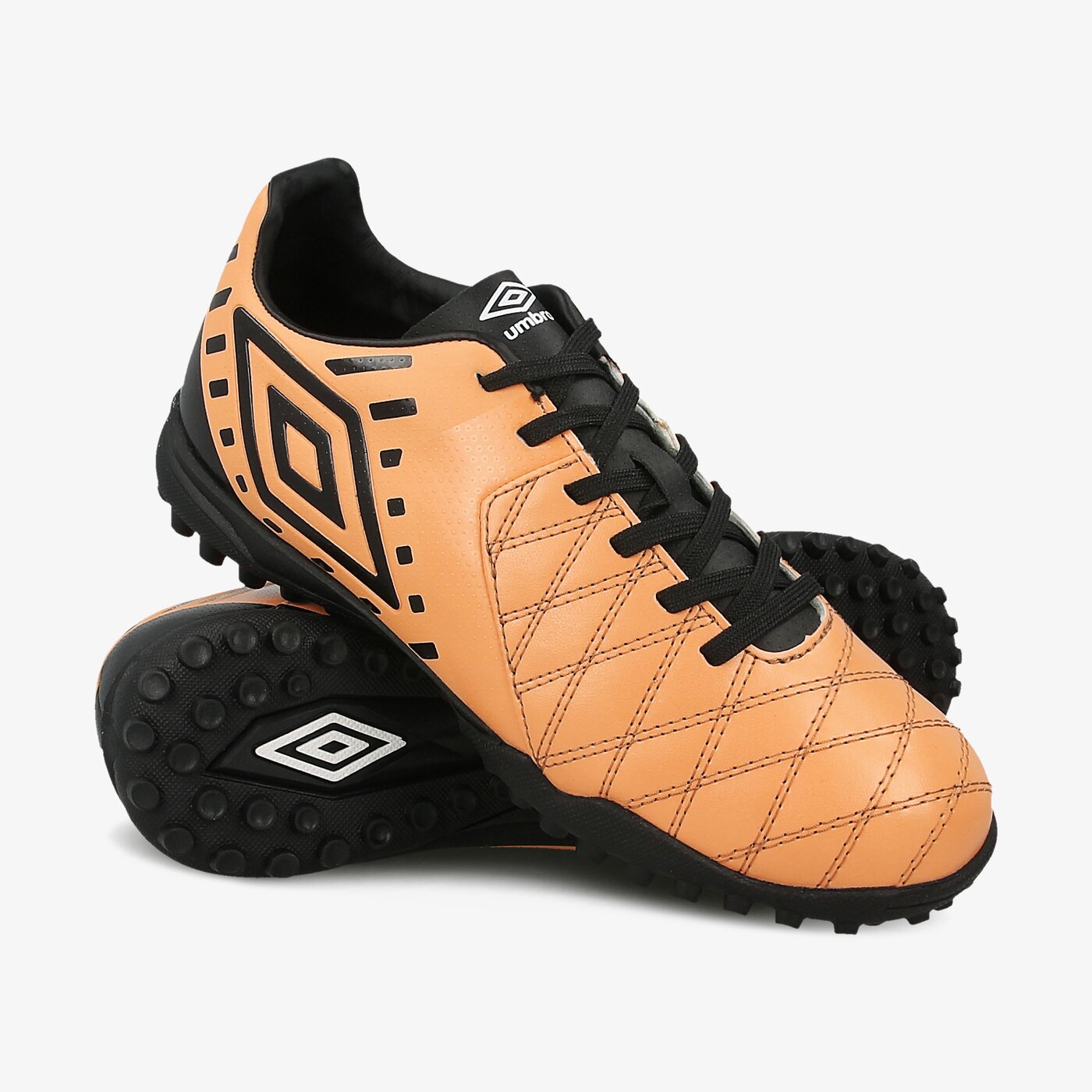 Buty piłkarskie dla dzieci UMBRO MEDUSAE II CLUB TF - JNR 81299ufne kolor pomarańczowy