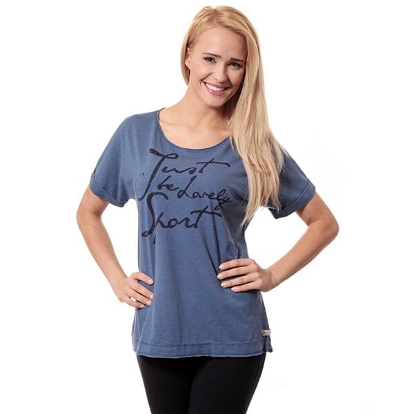 Koszulka damska LOTTO T-SHIRT T-SHIRT SIBYL r3593 kolor niebieski