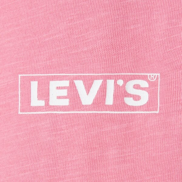 Koszulka damska LEVI'S T-SHIRT GRAPHIC AUTHENTIC TSHIRT PINKS a6126-0046 kolor różowy