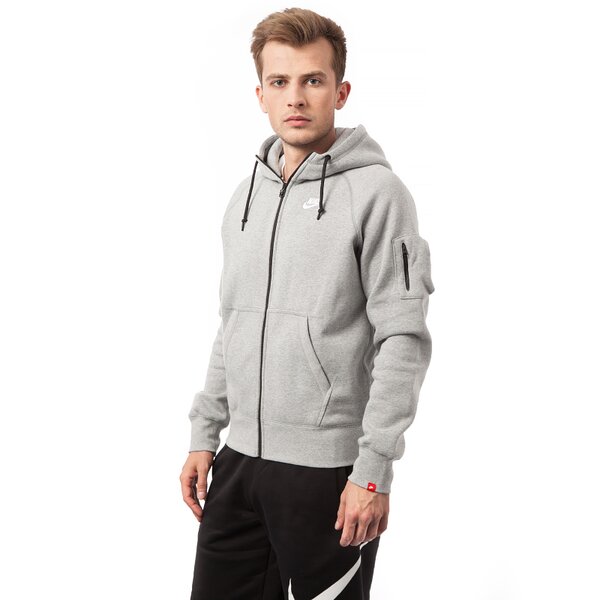 Bluza męska NIKE BLUZA AW77 FZ HOODY 598759063 kolor szary