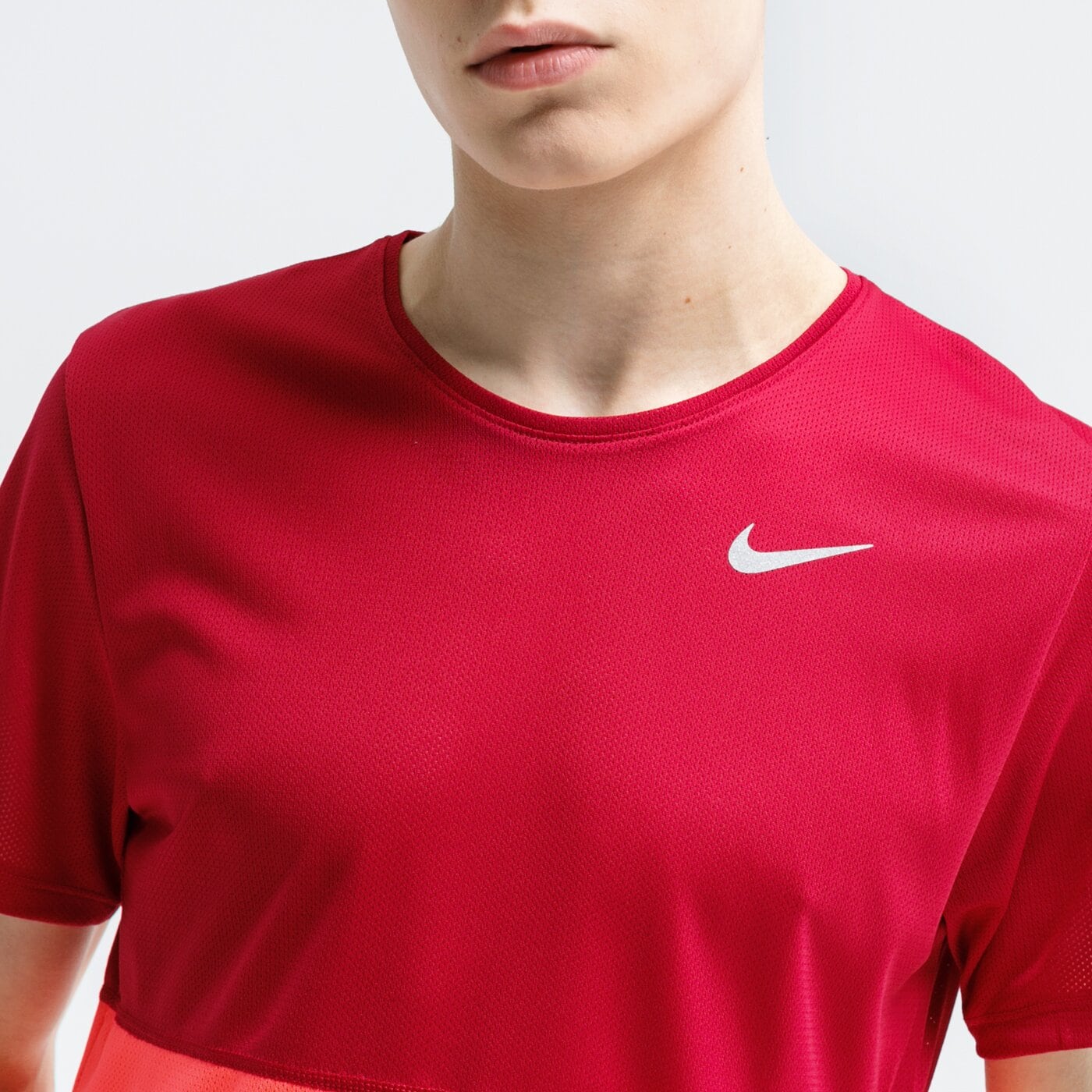 Koszulka męska NIKE T-SHIRT BREATHE cj5332-644 kolor czerwony