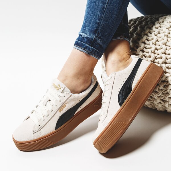Buty sportowe damskie PUMA VIKKY STACKED SD 36914404 kolor beżowy