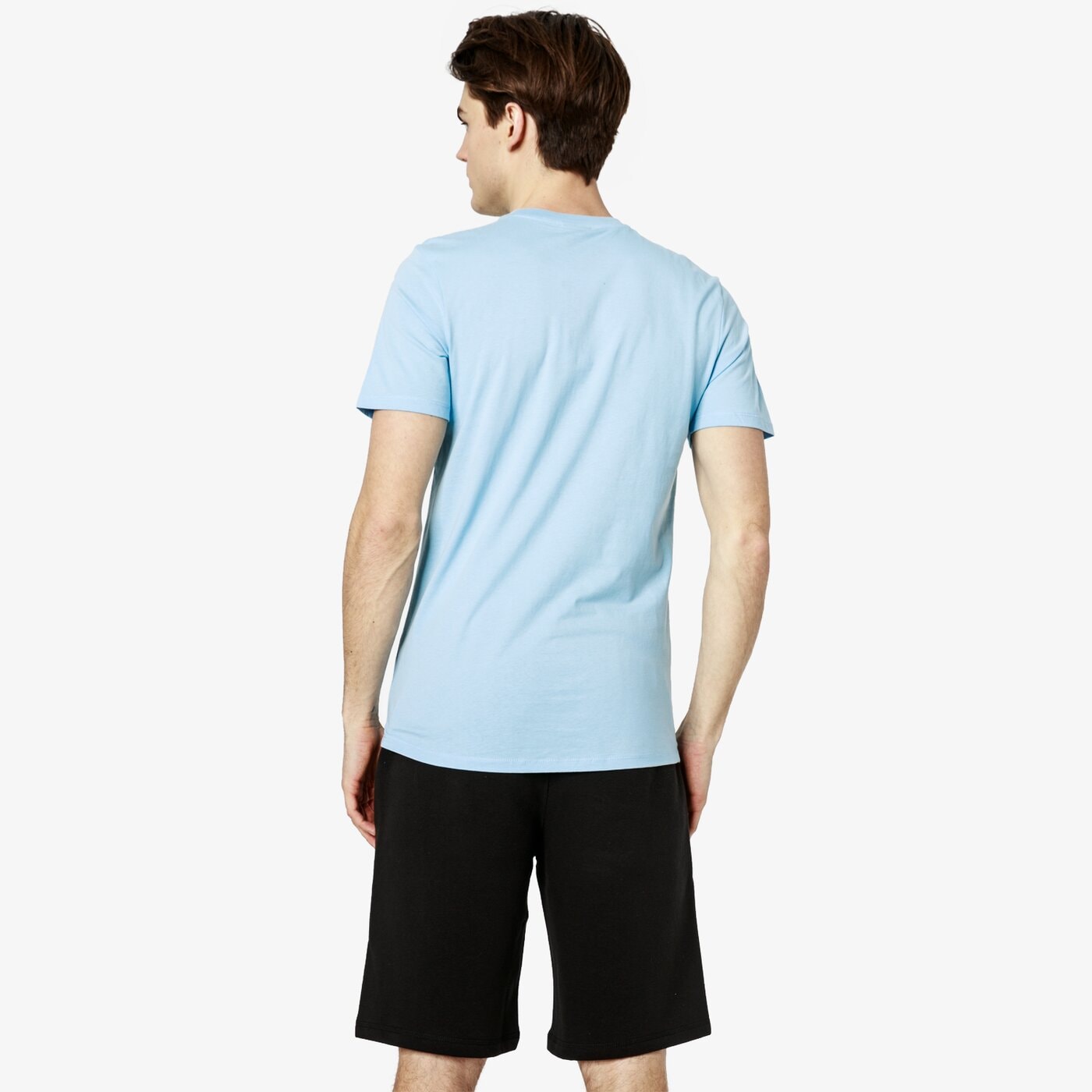 Koszulka męska UMBRO T-SHIRT SS FW LARGE LOGO COTTON 65352u-gt5 kolor niebieski