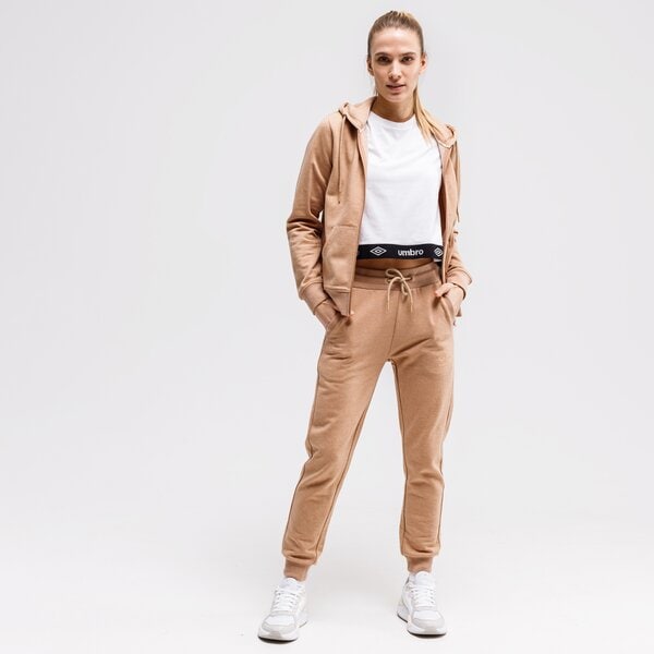 Bluza damska UMBRO BLUZA ROZPINANA Z KAPTUREM OTAMA ul121bld18001 kolor beżowy