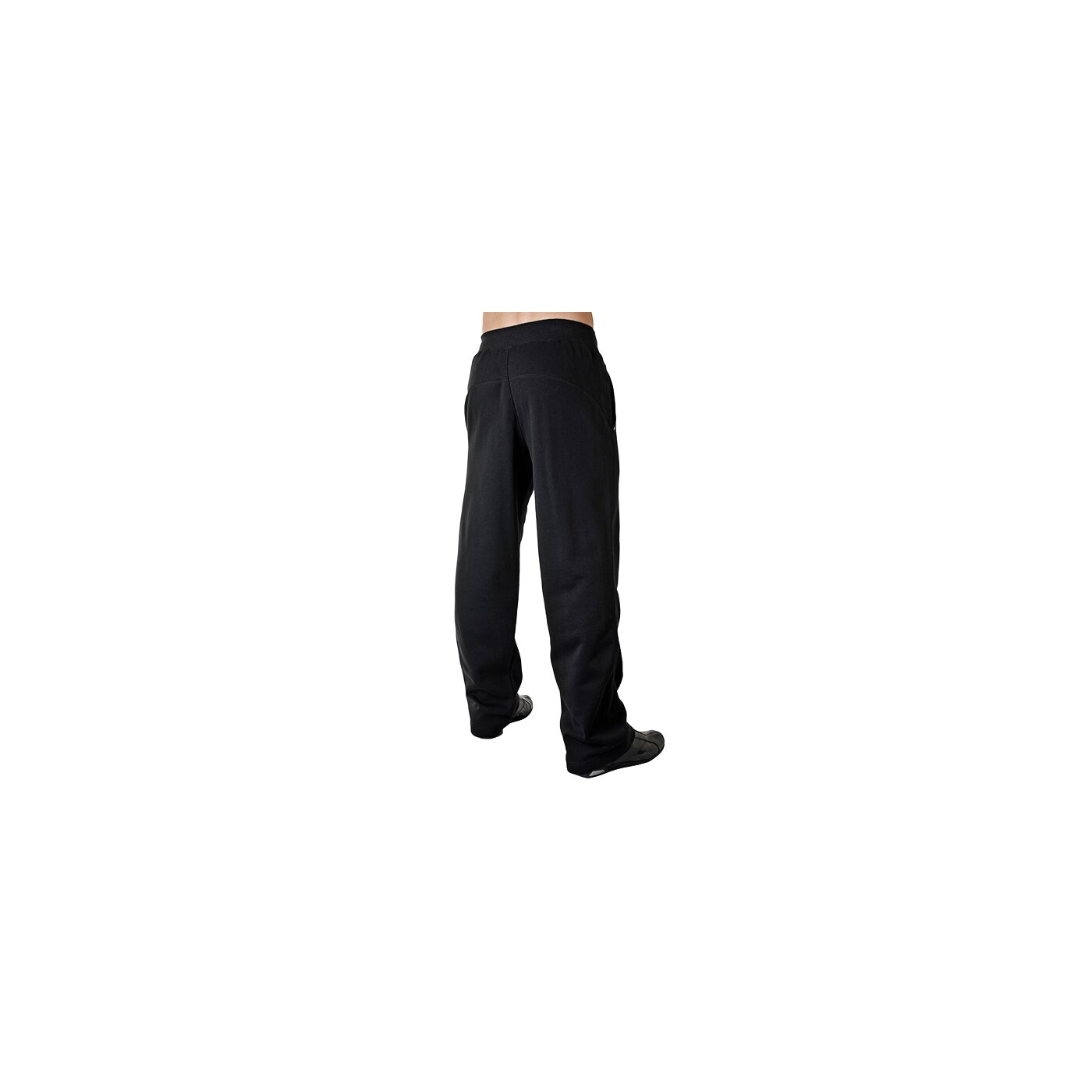 Spodnie dresowe męskie UMBRO SPODNIE FLEECE OPEN HEM 60933u060 kolor czarny