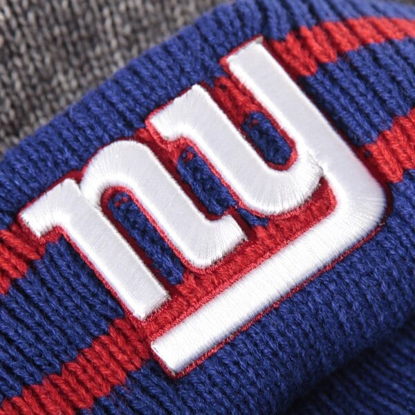 Czapka zimowa damska NEW ERA CZAPKA CHUNKER KNIT NEW YORK GIANTS 10878081 kolor szary