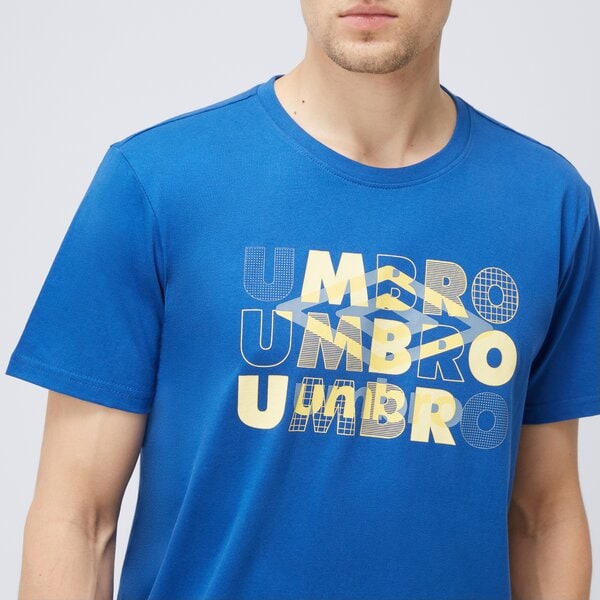 Koszulka męska UMBRO T-SHIRT MEDHO ul123tsm03003 kolor granatowy